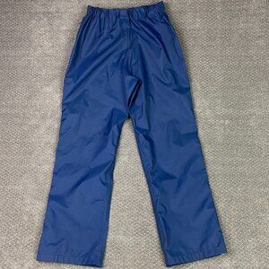 Vintage REI Gore-Tex Pants Men's Medium Tall Blue Waterproof Windbreaker Hiking